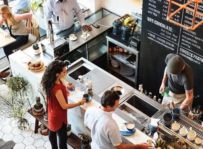 Fine dining restaurant